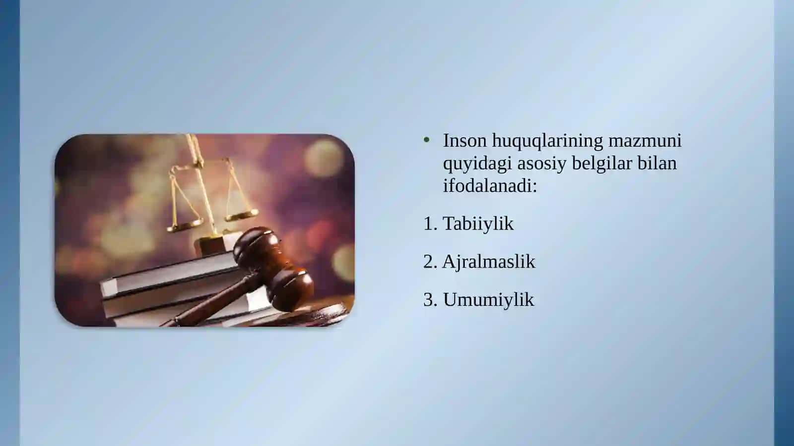 II-Jahon urushiga qadar mavjud bo’lgan inson huquqlari 3