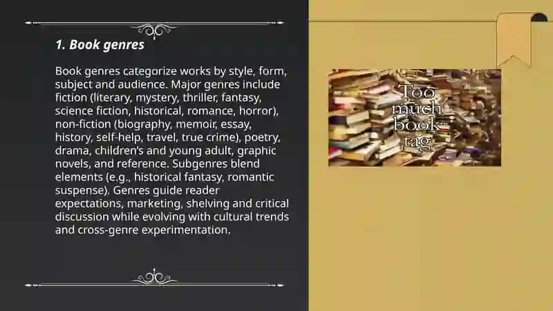 Book genres 3