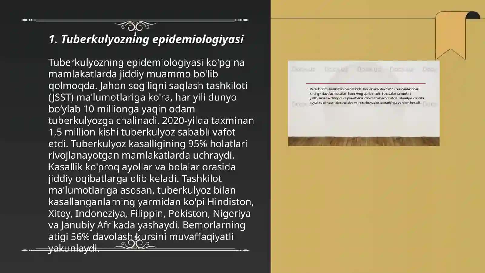 Tuberkulyoz bemorlarni kuzatish va davolash usullari 3