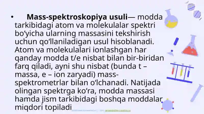 Mass spektroskopiya 3