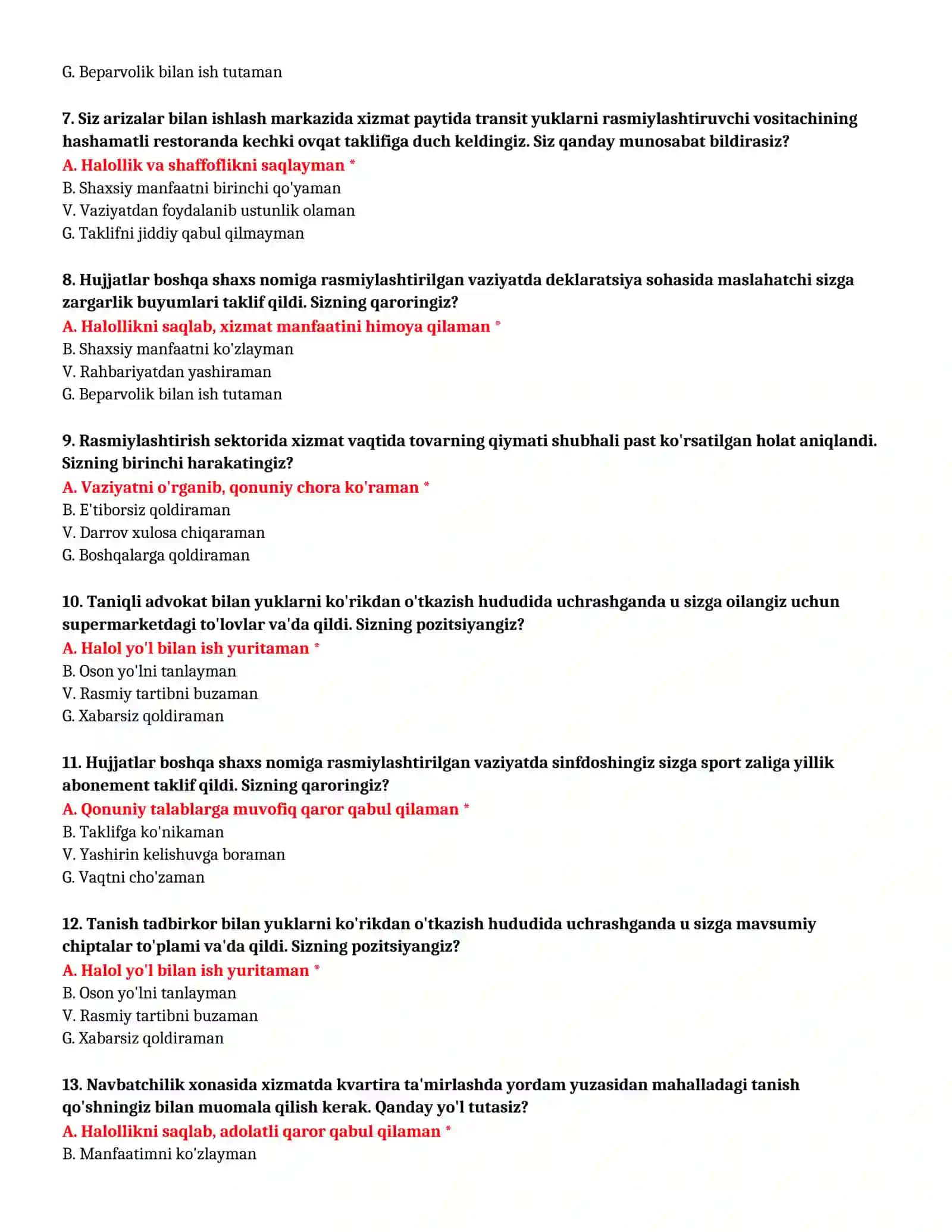 Bojxona akademiyasi test bazasi 3