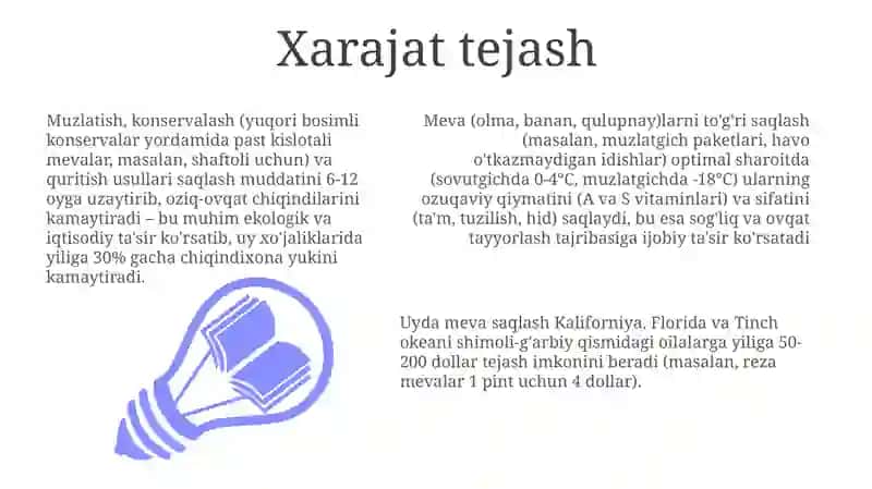 Mevalarni uy sharoitida konservalashning ahamiyati 3