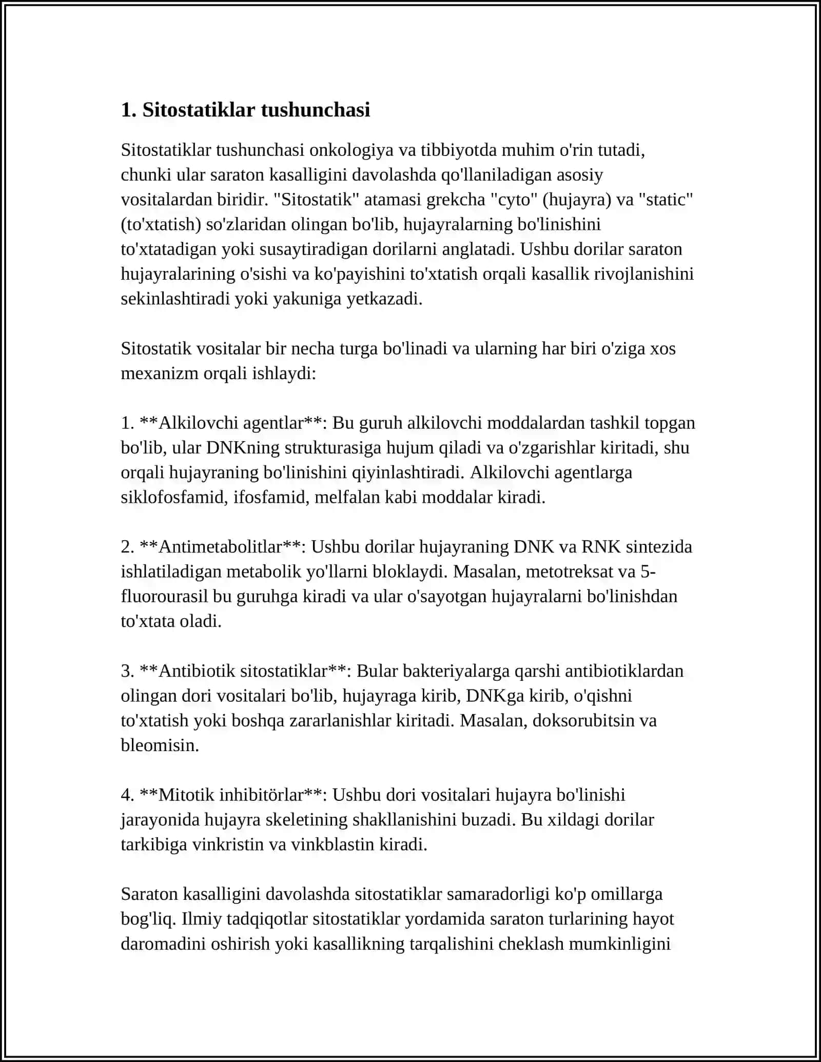 SITOSTATIKLAR TUZILISHI MOHIYATI VA QOLLANILISHI 3
