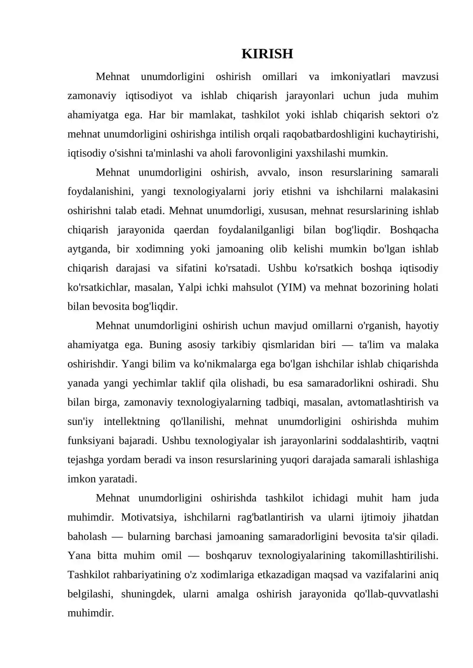 MEHNAT UNUMDORLIGINI OSHIRISH OMILLARI VA IMKONIYATLARI 3