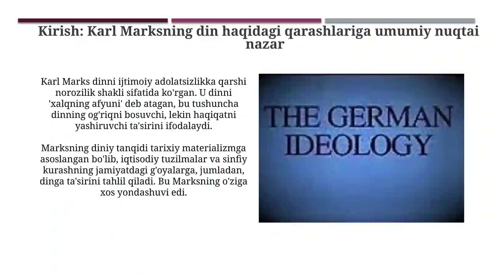 Karl Markstomonidandinningsalbiyoqibatlarivaradikaltanqidqilishqarashlari 3