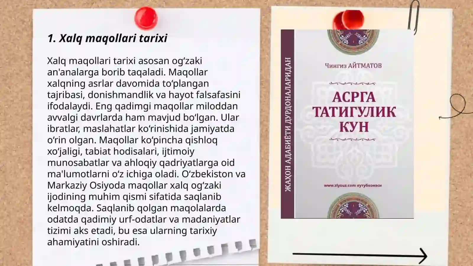 Xalq maqollari va topishmoqlari 3