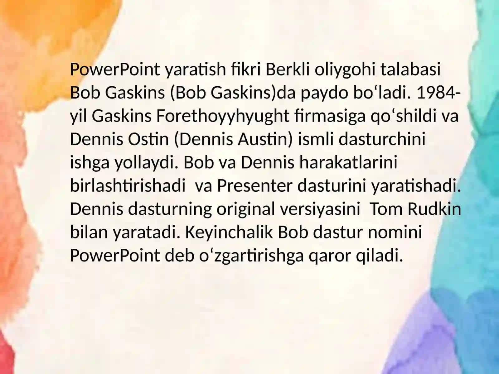 Microsoft PowerPoint 3