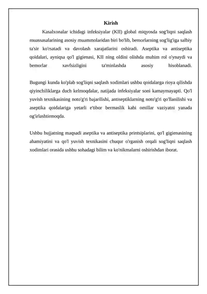 Aseptika va antiseptika tamoyillari 3