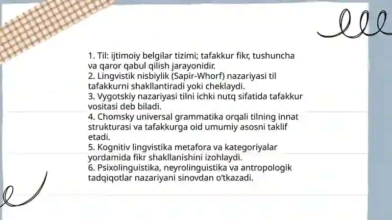 Til va tafakkur õzaro boğliqligi 3