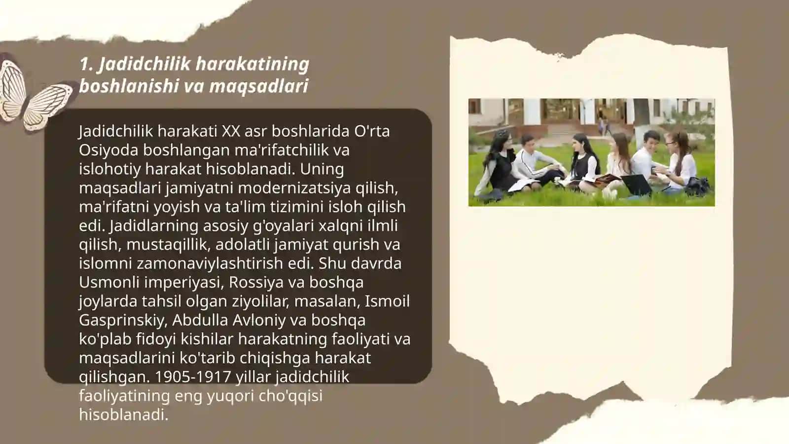 Jadid maʼrifatparvarlarining ijtimoiy maʼnaviy hayotda tutgan oʻrni 3