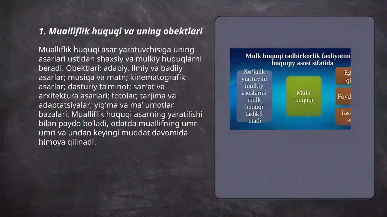 Intelektual mulk huquqi 3
