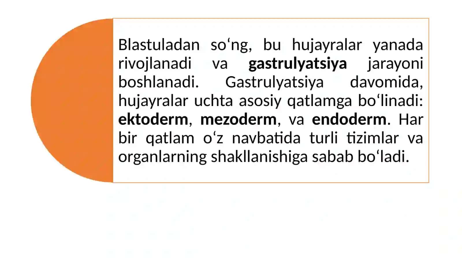 Umurtqali va Umurtqasiz Hayvonlarni Rivojlanish 3