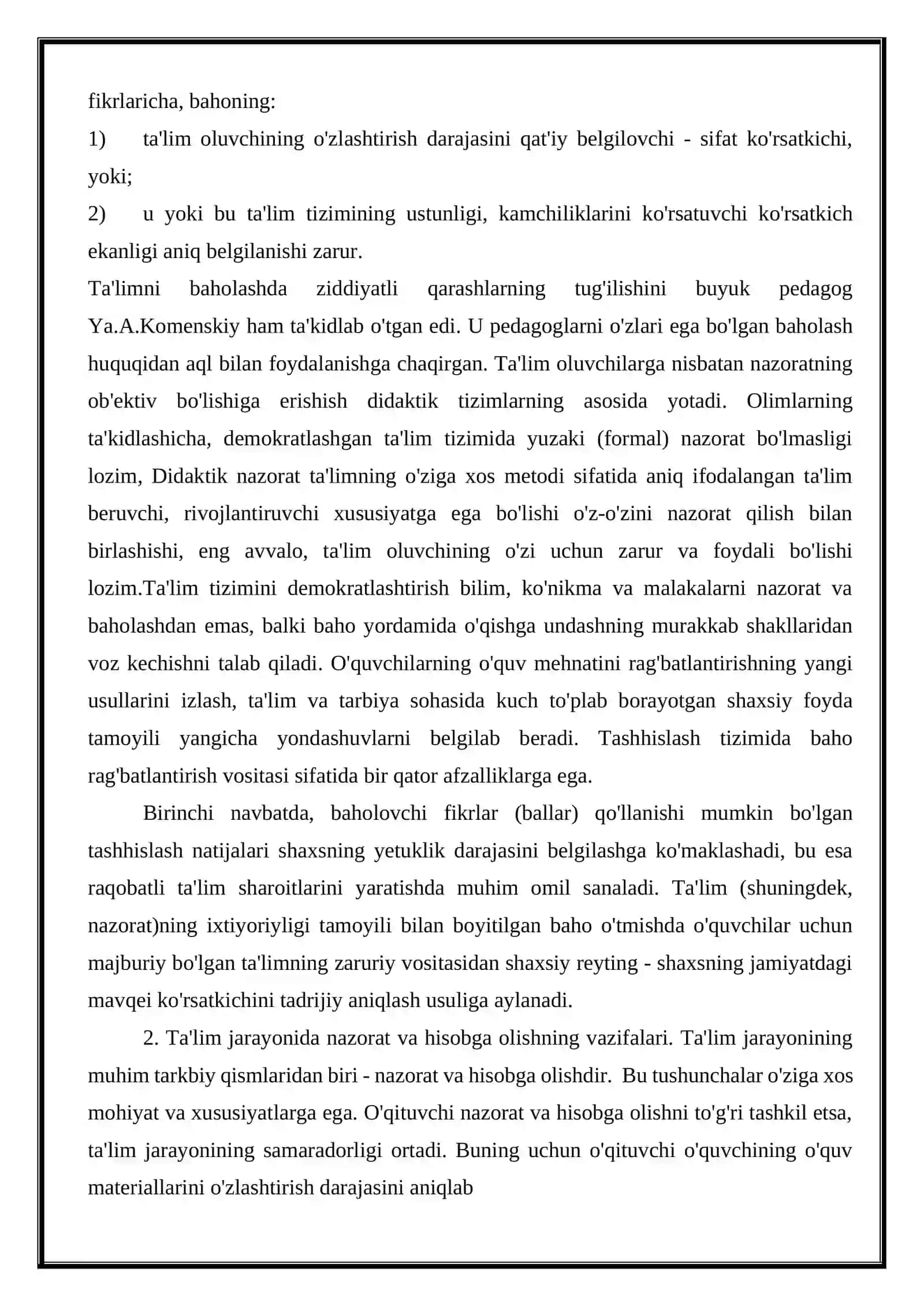 Ta’limni tashxis etish va pedagogik diagnostika 3
