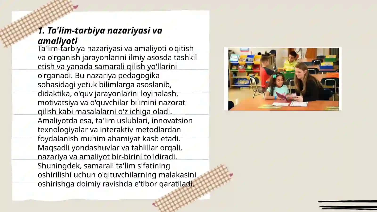 Maktabgacha taʼlim tashkilotida taʼlim-tarbiya ishlari 3