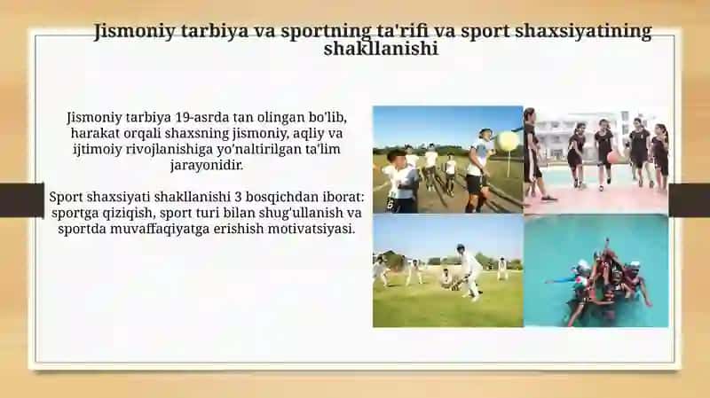 Sport faoliyati fakulteti Adaptiv 51-24 taqdimoti 3