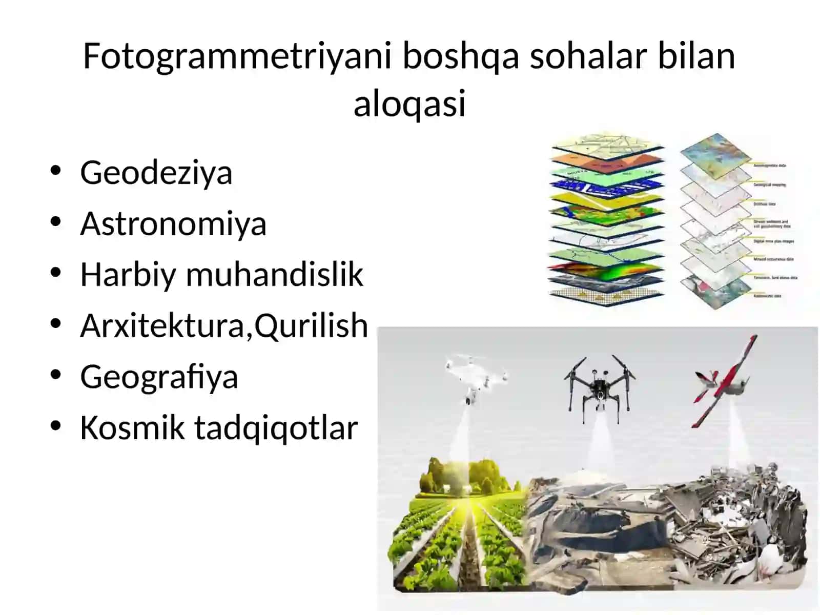 fotogrametriya faniga kirish va asosiy malumotlar (keng qamrovda 42 bet) 3