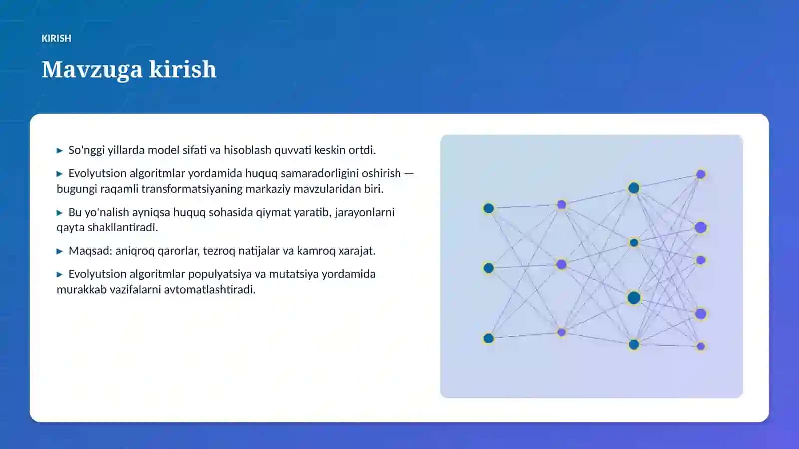 Evolyutsion algoritmlar yordamida huquq samaradorligini oshirish 3
