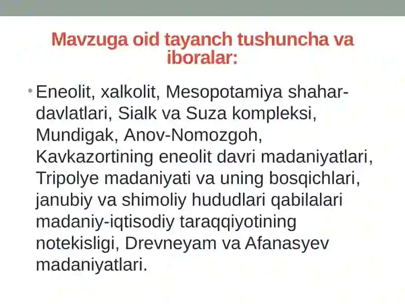 Eneolit davri va uning yodgorliklari 3