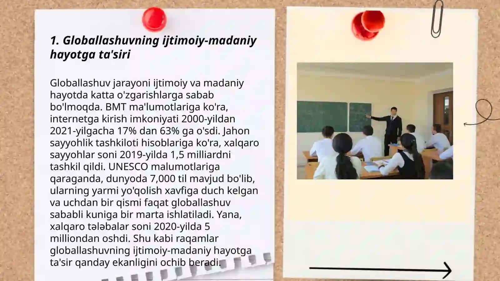 Globallashuvning jamiyat ijtimoiy hayotida namoyon bo‘lish shakllari 3