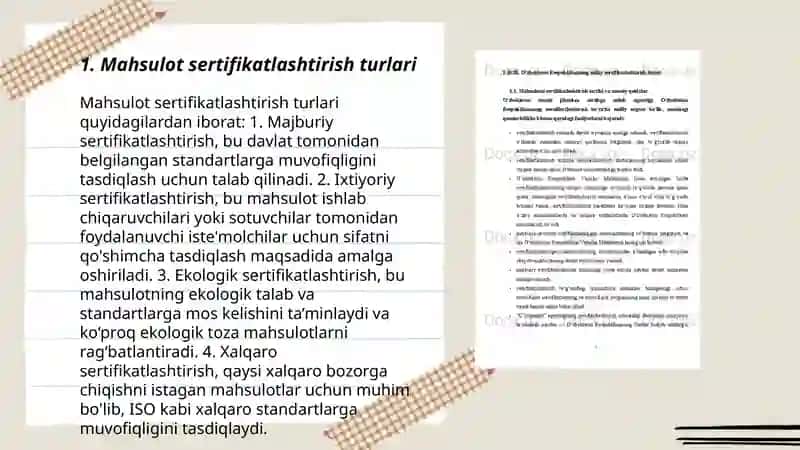 Mahsulotni ixtiyoriy va majburiy sertifikatlashtirish 3