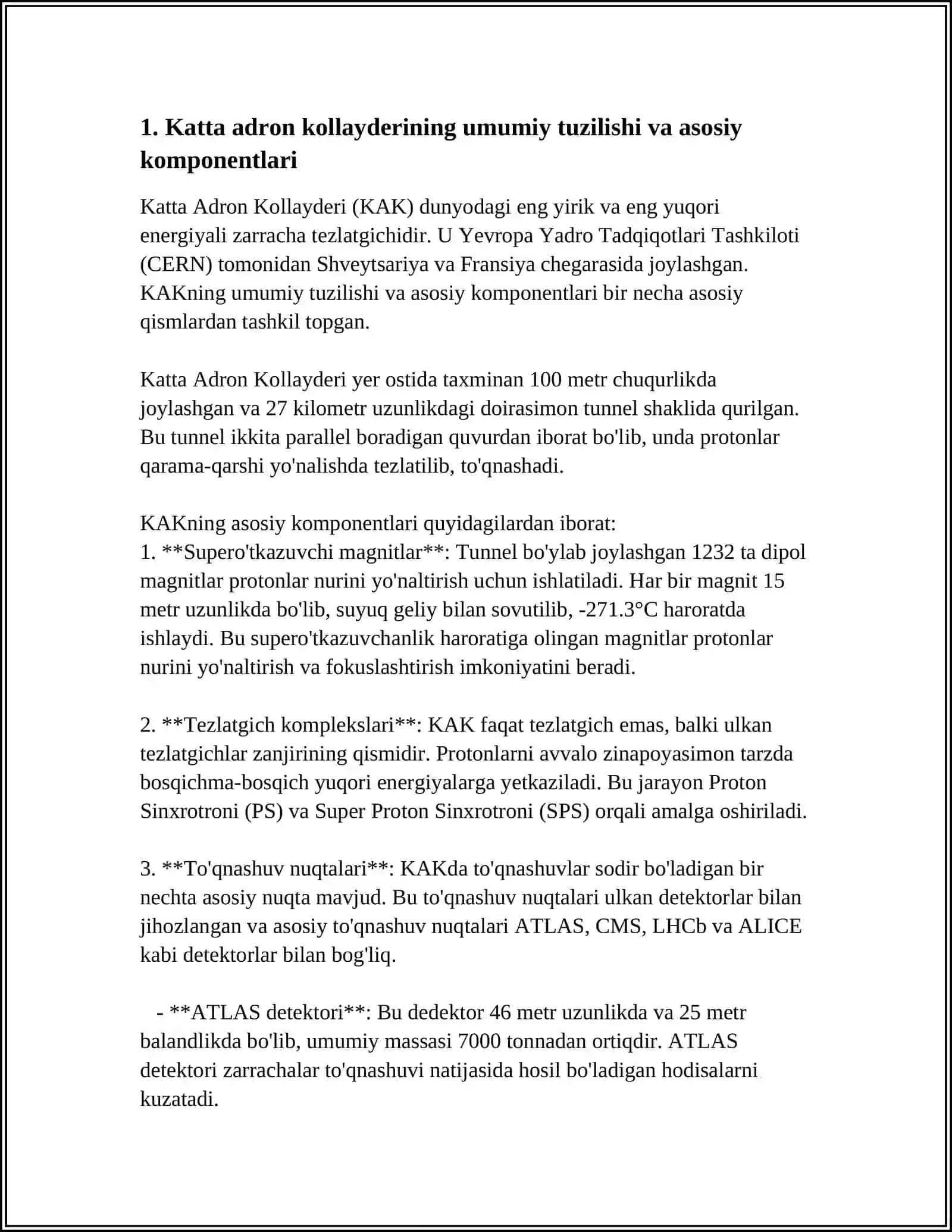 Katta Adron Kollayderi va uning ishlash prinsi 3