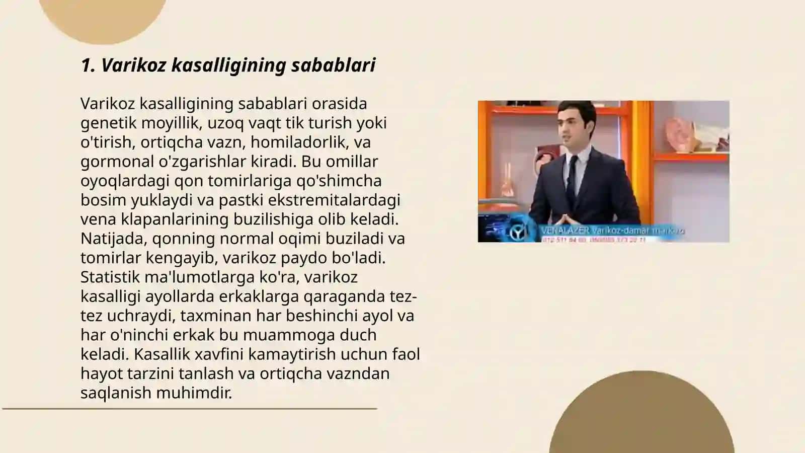 Varikoz konservativ davolasha va jarrohlik usullari 3