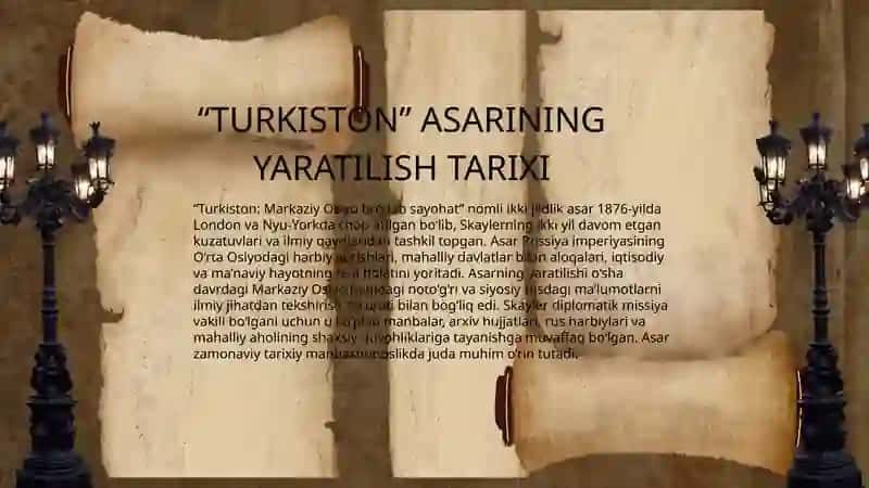 Yujin Skayler va uning "Turkiston"asari 3