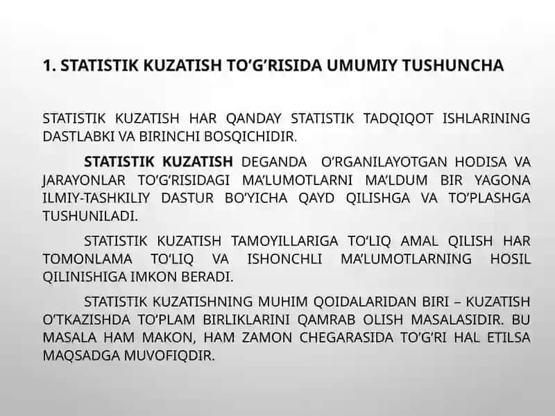 Statistika kuzatish dasturini ishlab chiqish 3