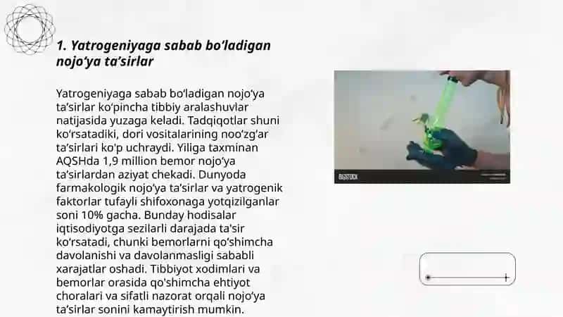 Xozirgi zamon tibbiyotida yatrogeniya muammolari 3