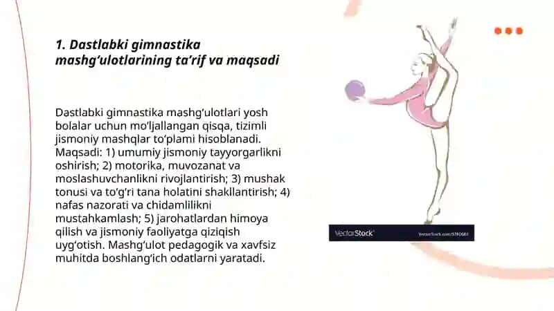 Bolalar jismonan rivojlanishida dastlabki gimnastika mashgʻulotlarining ahamiyati 3