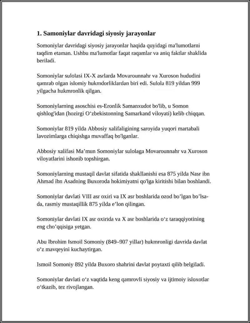 REFERAT Mavzu: SAMONIYLAR HAQIDA 3
