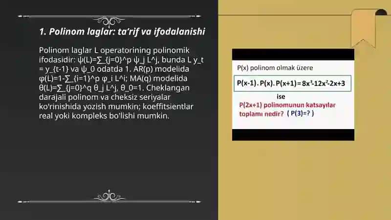 Polinom laglar 3