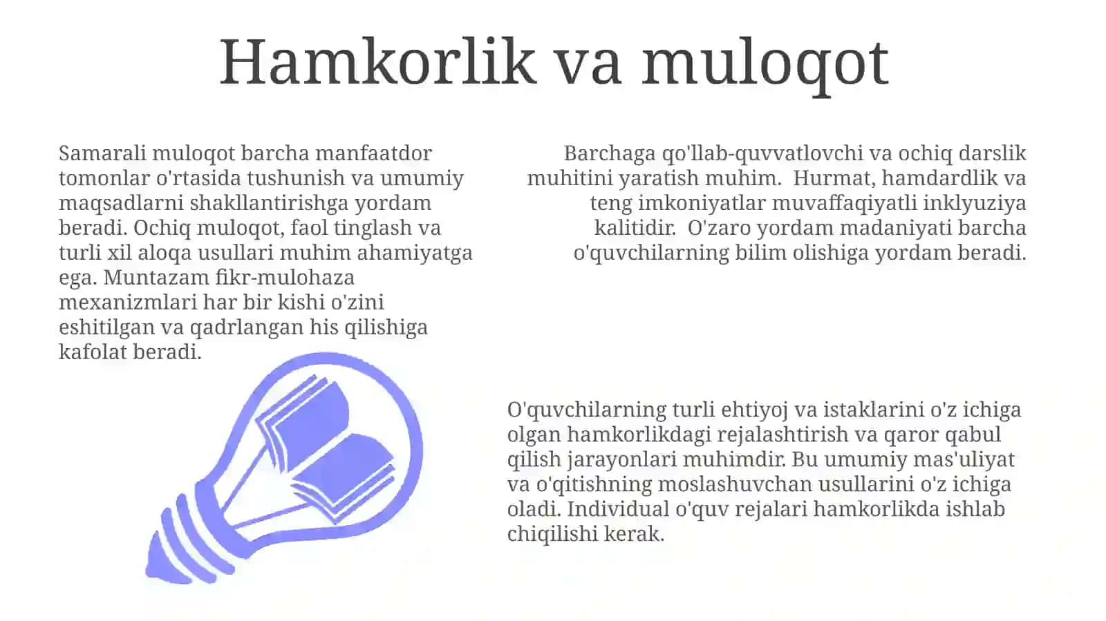 Inklyuziv ta'limning mohiyati va asosiy qoidalari 3