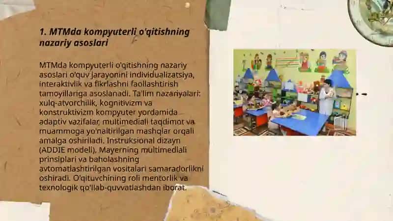 MTMda kompyuterli o'qitish usullari 3