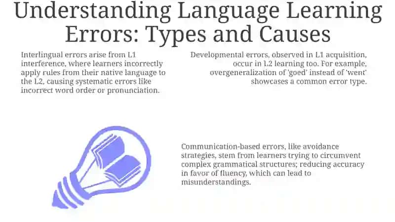 Mistakes in language learning 3
