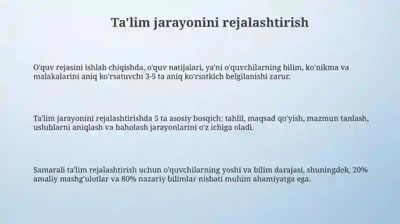 Tarbiyaviy ishlar metodikasi 3