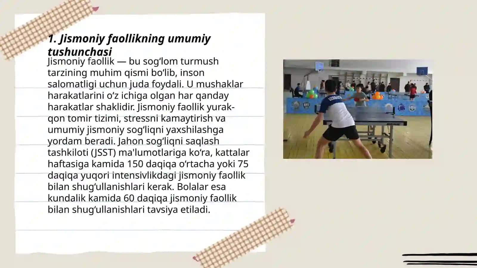 Jismoniy faollik va uning sog'liq uchun ahamiyati 3