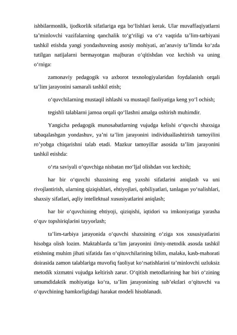 UMUM TA’LIM MAKTABLARIDA METODIK ISHLARNI TASHKIL ETISH VA BOSHQARISH 3
