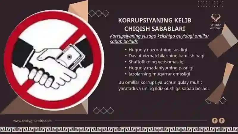 Korrupsiya bo`yicha malumot 3