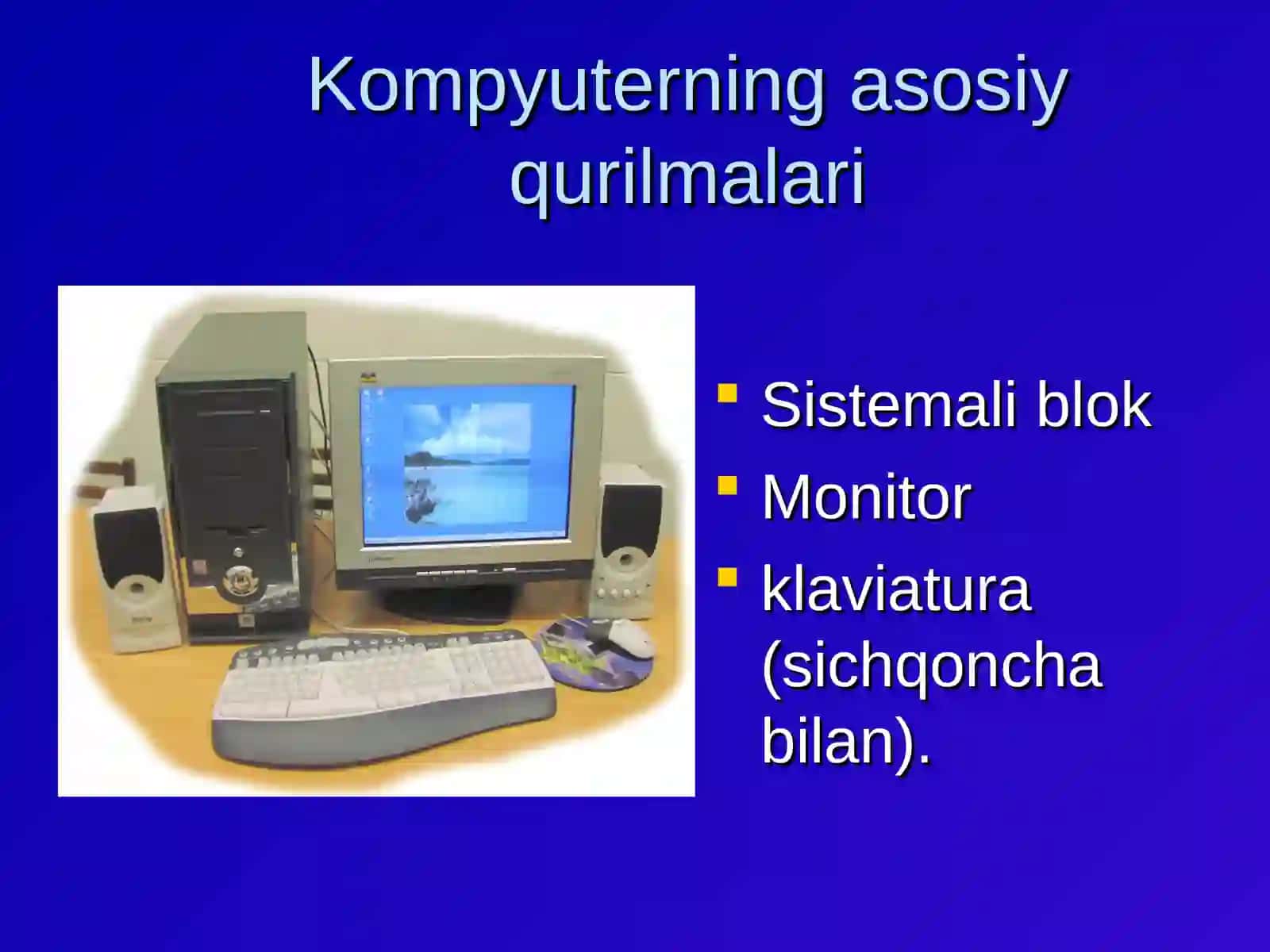 EHm arxitekturasi.Qurilmalar vazifasi va ishlash prinsipi 3