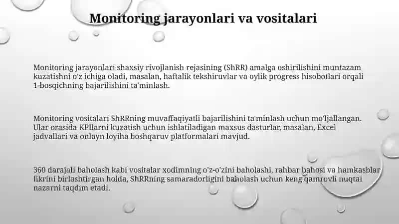 Monitoring jarayonlari 3