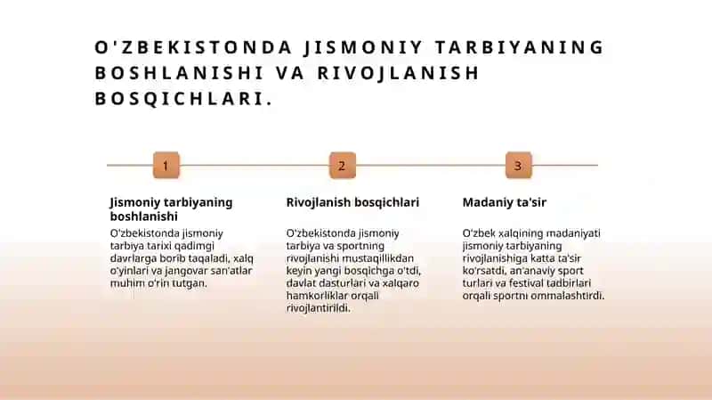 O'zbekistonda jismoniy tarbiya va sportning rivojlanishi 3