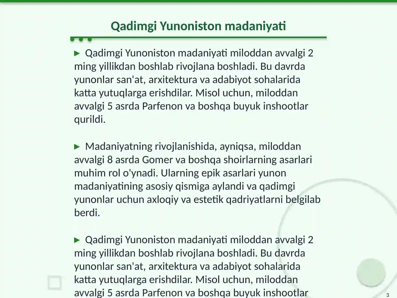Qadimgi Yunoniston tarixi m.av 2 ming yillikdan m.av 5 asrgacha 3