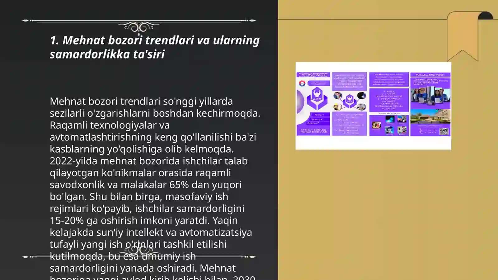 Mehnat bozori va korxonalarda hodimlardan foydalanish samaradorligi 3