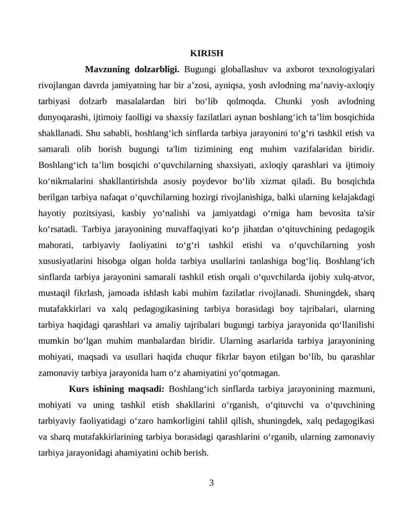Boshlangʻich sinflarda tarbiya jarayonining nazariy asoslari 3