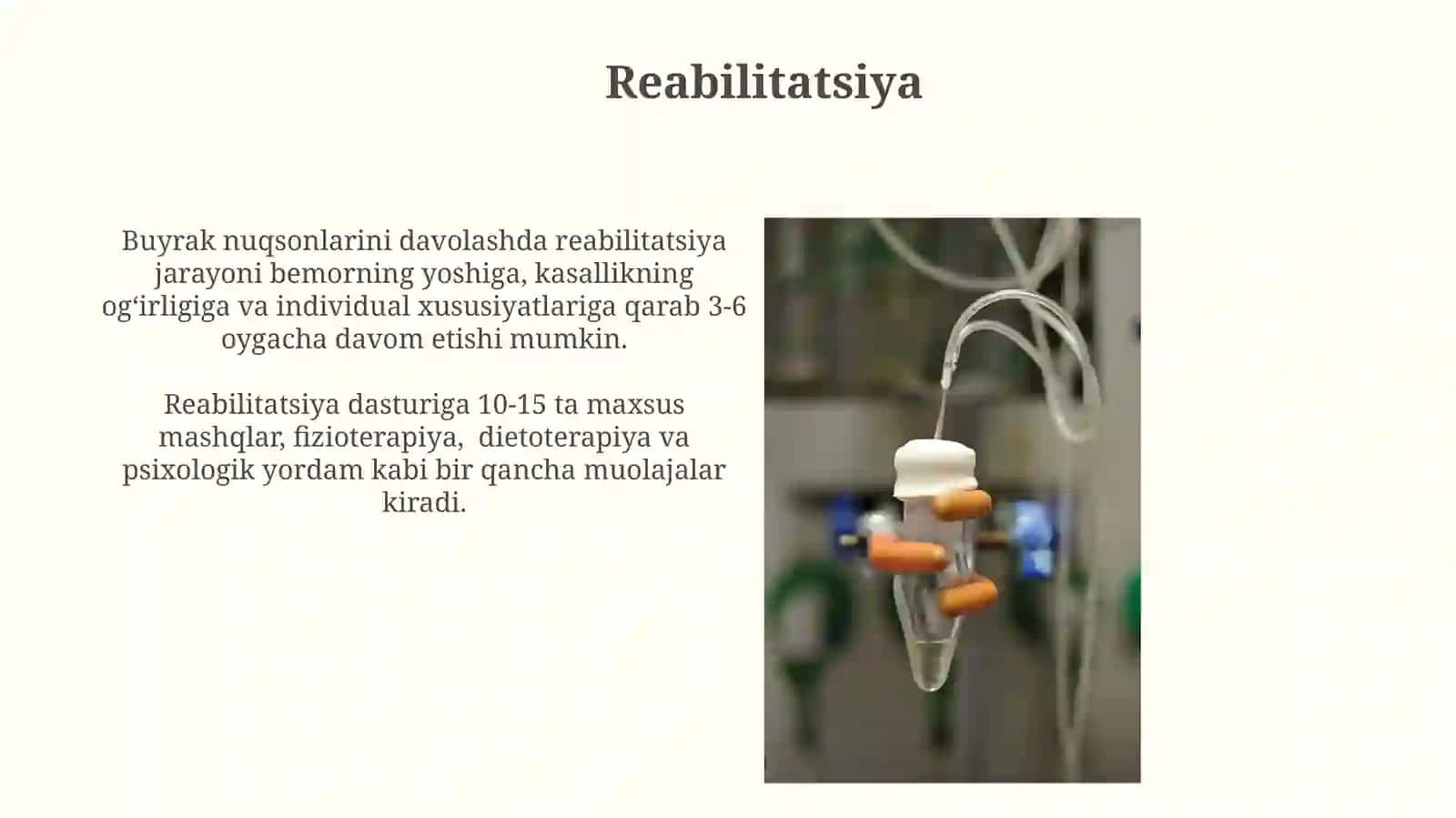 Buyraklarning tug'ma va orttirilgan nuqsonlarinidavolash 3