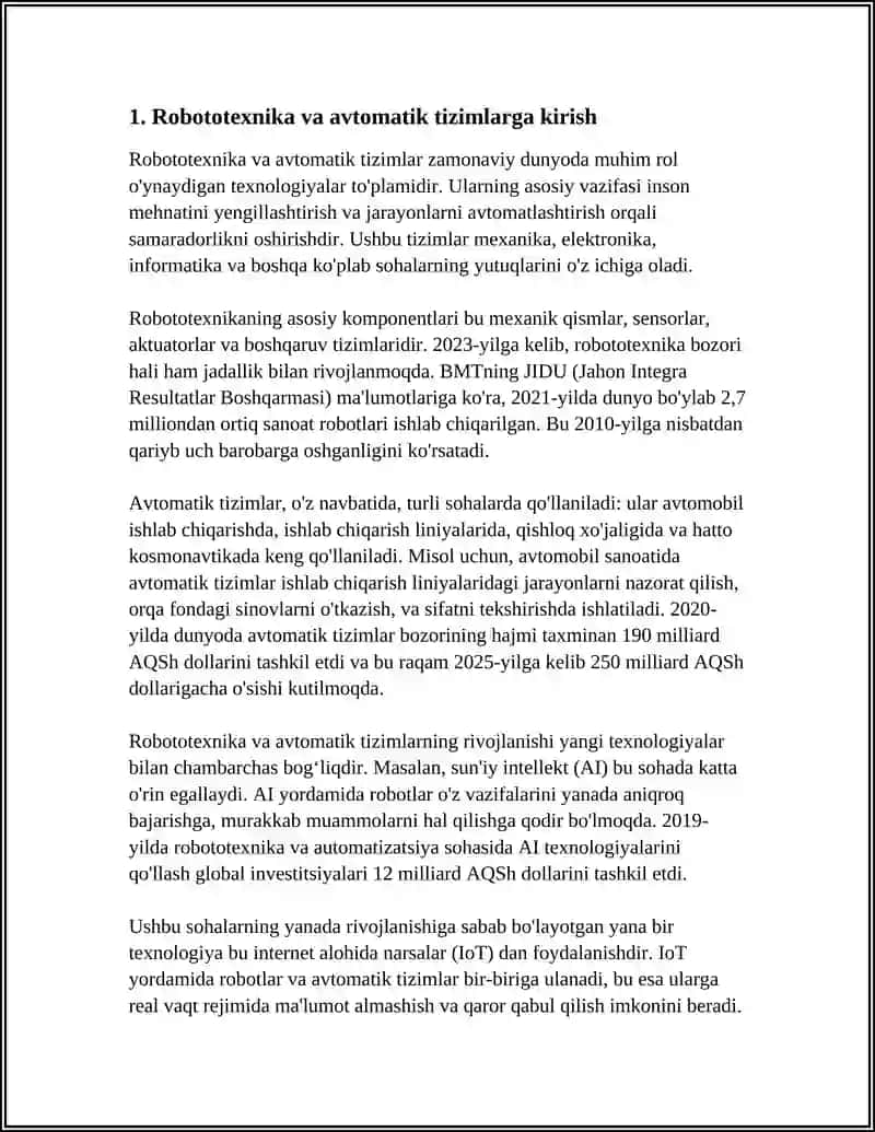 ROBOTOTEXNIKA VA AVTOMATIK TIZIMLAR 3