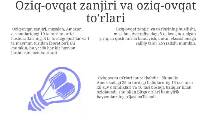 HAYVONOT OLAMINING XILMA-XILLIGI VA UNING TABIATDA TUTGAN O‘RNI 3