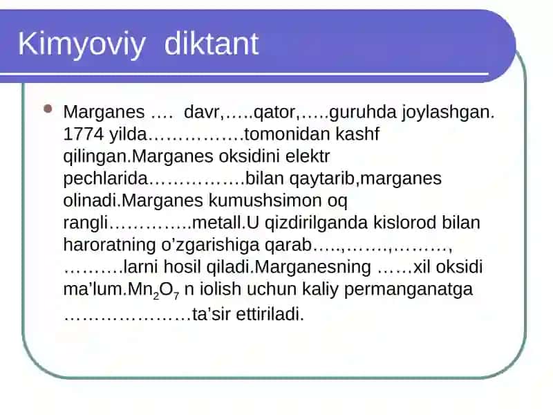 9-sinf kimyo dars ishlanma 3