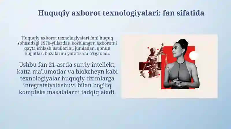 Huquqiy Axborot Texnologiyalari Fanining Predmeti va Rivojlanish Tendensiyalari 3